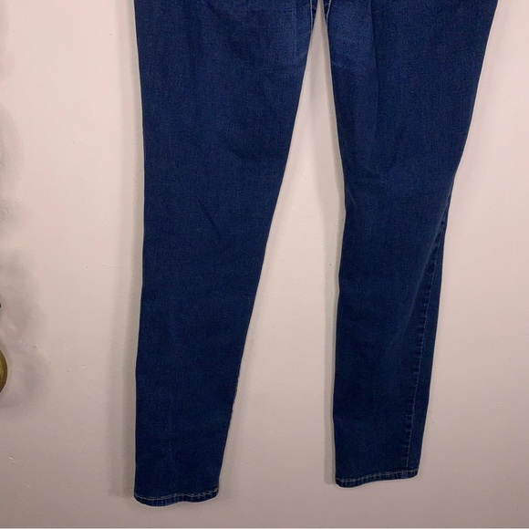Large Reg Maurices Blue Skinny Jeans Stretch Fitted denim Casual - Picture 5 of 13